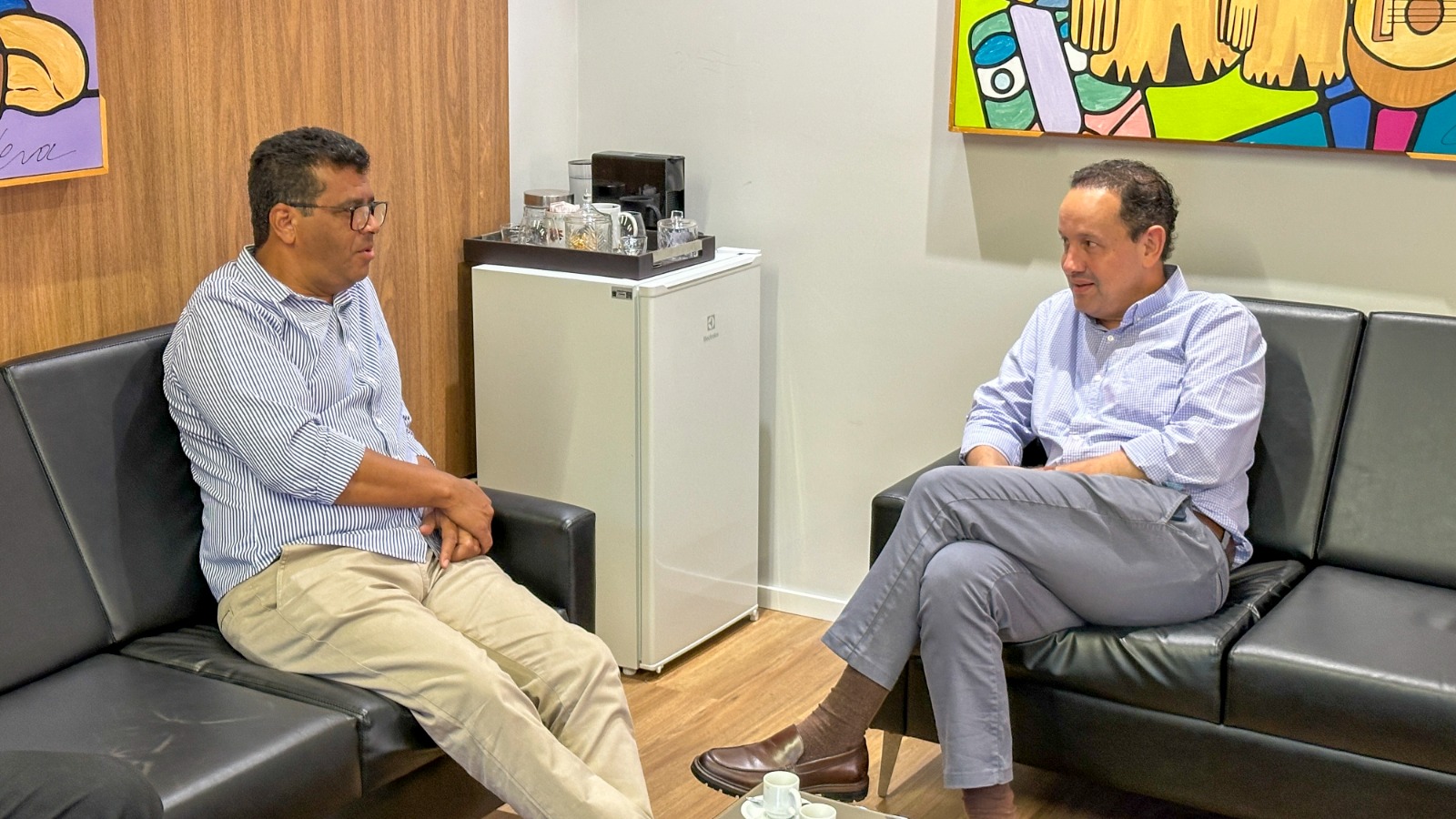 Prefeito Jaime se reúne com secretário da Casa Civil em busca de novos investimentos para Selvíria