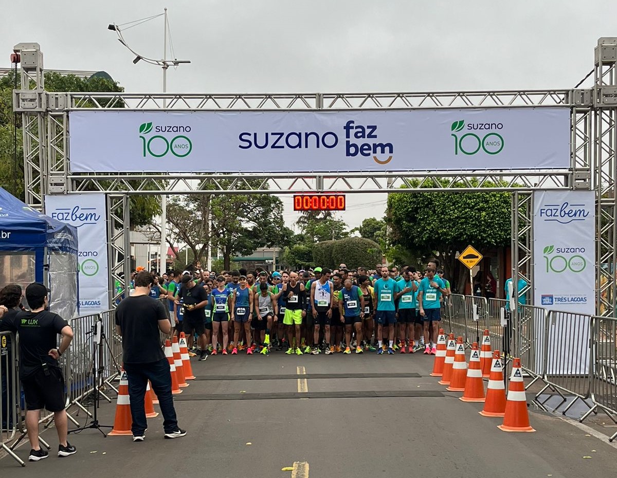 Suzano movimenta Três Lagoas com a edição 2025 da Corrida e Caminhada Faz Bem no dia 30 de novembro
