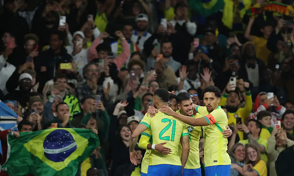 Brasil joga bem e derrota Senegal por 2 a 0 em amistoso em Londres