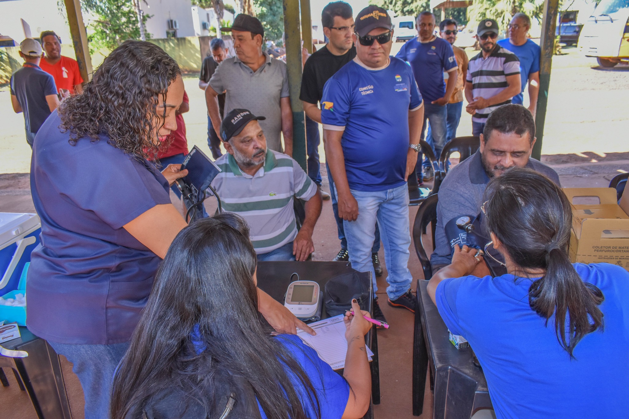 Prefeitura realiza ação do Novembro Azul com servidores públicos