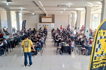 Três Lagoas recebeu 50 duplas para o I Torneio de Xadrez Australiano de Xadrez