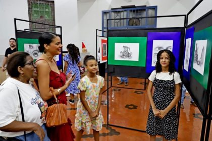 Diretoria de Cultura inaugurou a exposição artística TEKOHÁ no Paço Municipal de Três Lagoas