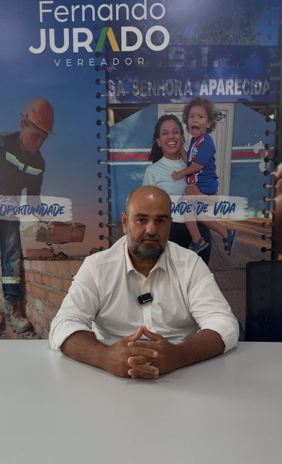 Vereador Fernando Jurado propõe novo momento para a Lagoa Maior: Entre o Orgulho do Presente e a Visão do Futuro