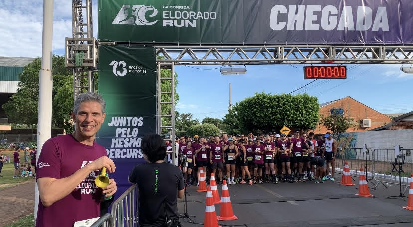 5ª edição da Eldorado Run mobiliza mais de 1.300 participantes e entrega 11,5 toneladas de donativos