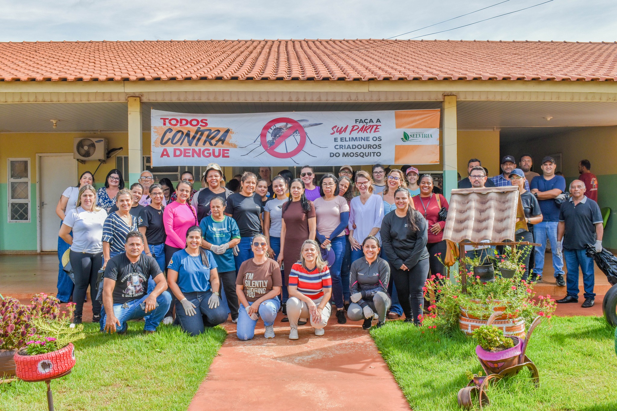 Prefeitura intensifica combate ao Aedes aegypti com arrastão em área crítica de Selvíria