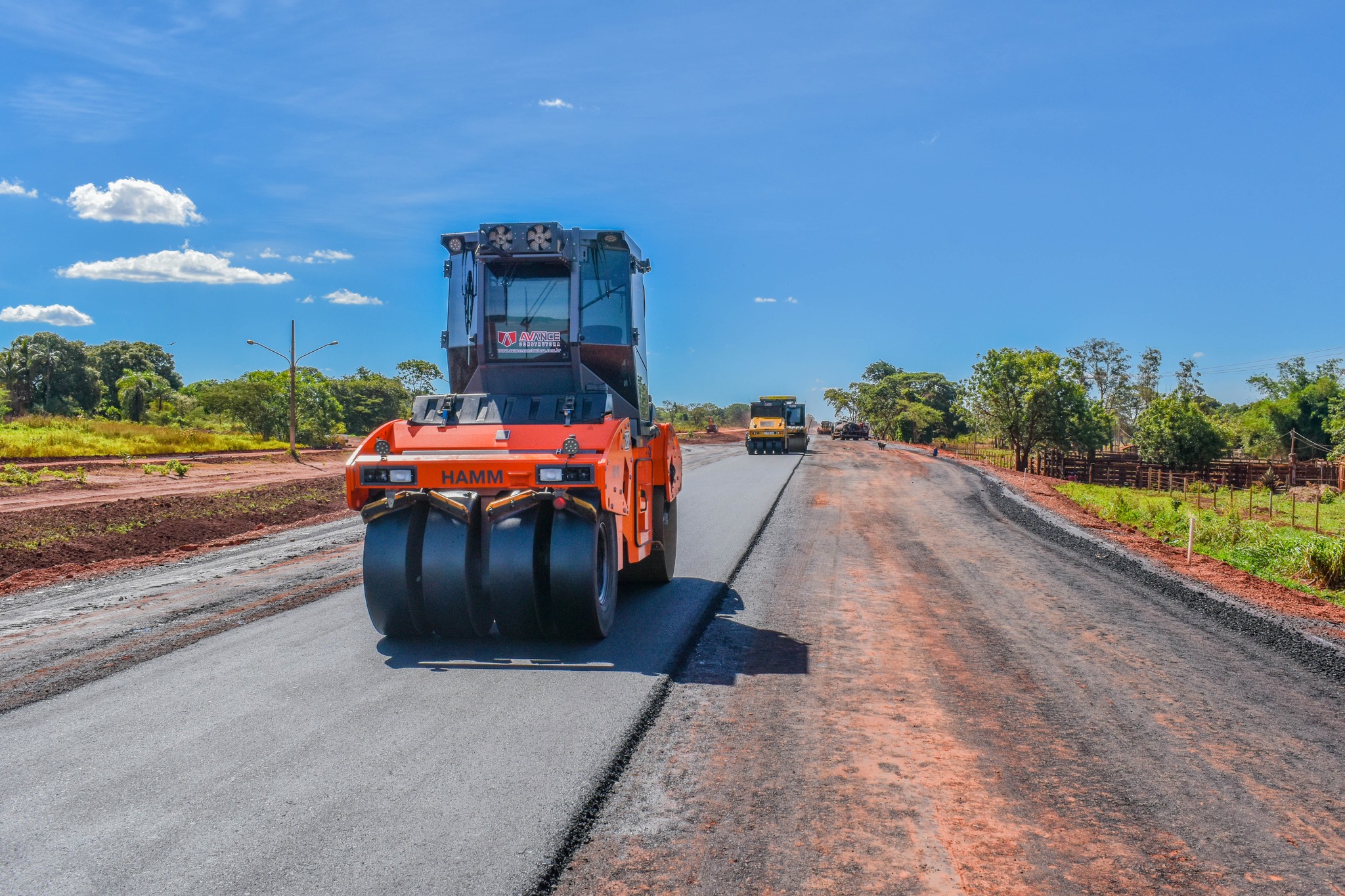 Trecho da MS-444 que passa por Selvíria já está sendo pavimentado