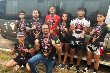 Equipe de Muay Thai conquista medalhas e leva o nome de Três Lagoas ao pódio em Campo Grande