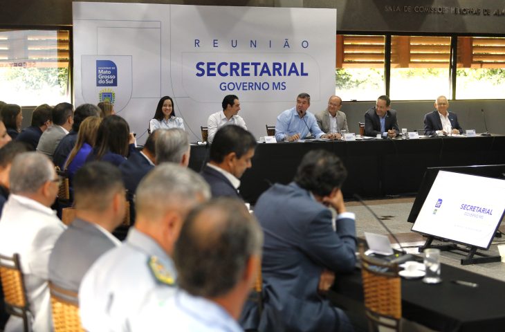 Balanço e metas: governador reúne secretariado para avaliar trabalho e garantir entregas a MS