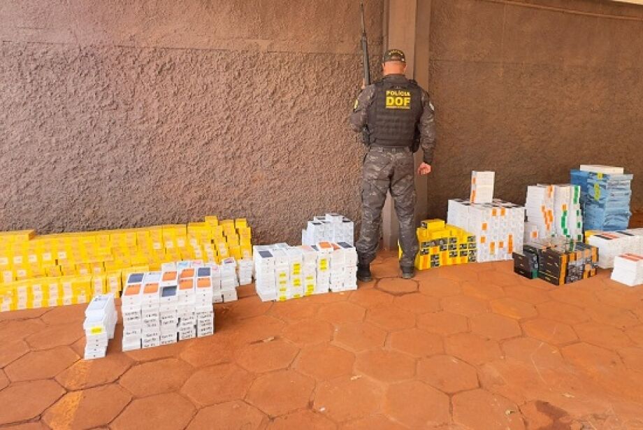DOF apreende mais de R$ 5 milhões de produtos irregulares  