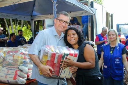 Mais de 4.500 Cestas de Natal foram entregues a famílias em situação de vulnerabilidade em Três Lagoas pela Assistência Social