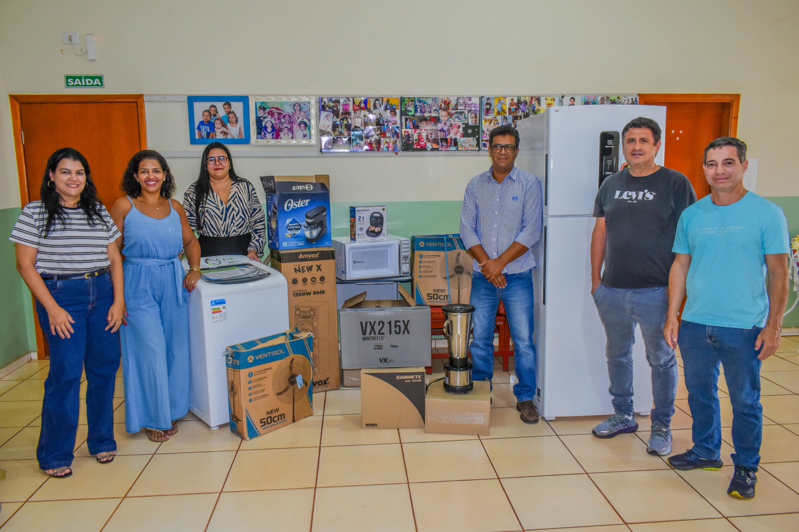 Prefeitura de Selvíria entrega novos equipamentos para a unidade de acolhimento Menino Jesus