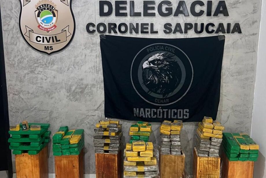Casal é preso ao tentar enviar 100kg de maconha pelos Correios 
