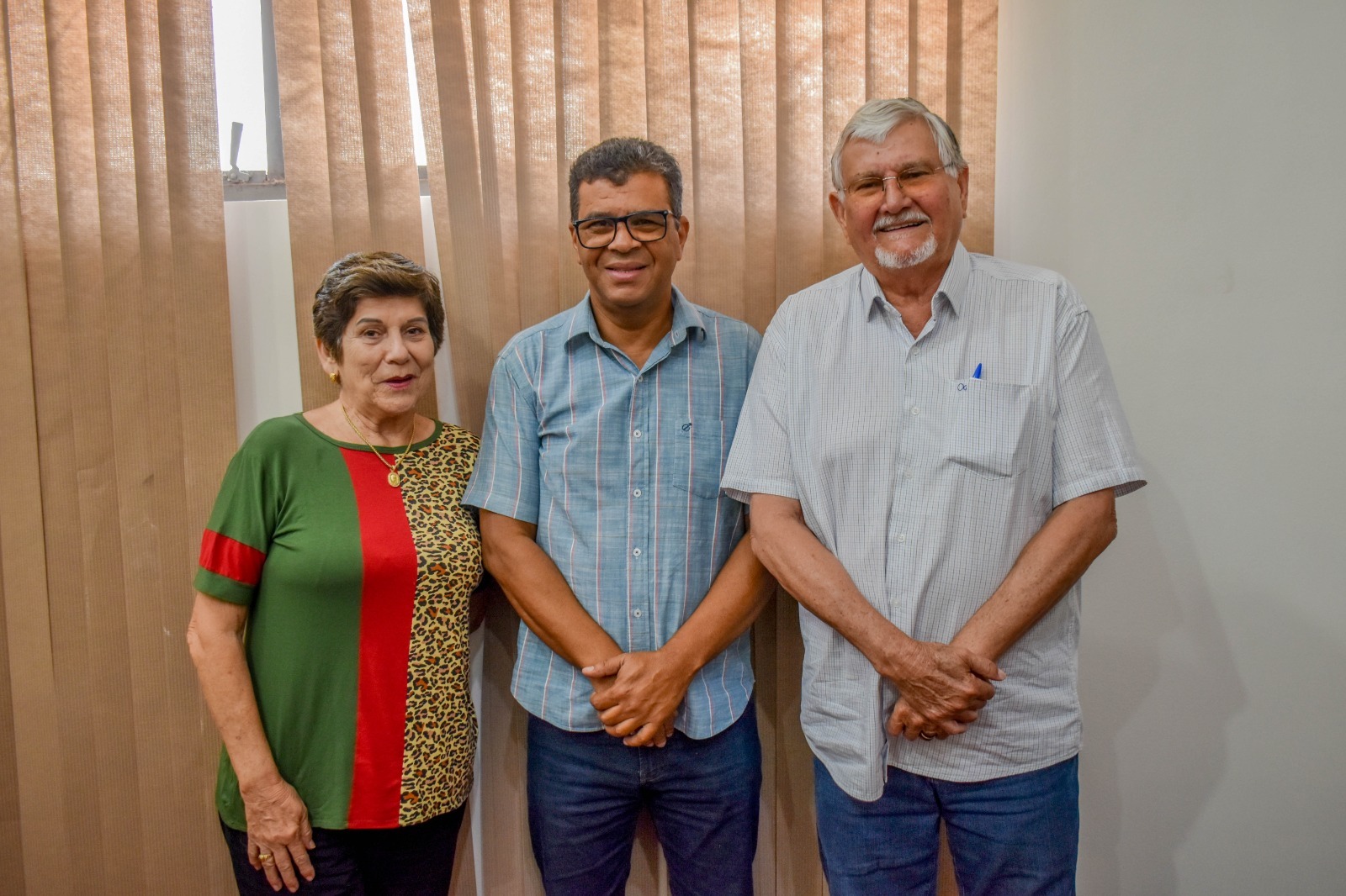 Prefeito Jaime recebe o deputado Zeca do PT