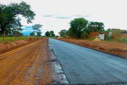 Segunda etapa da Avenida Custódio Andrews entra em fase de pavimentação