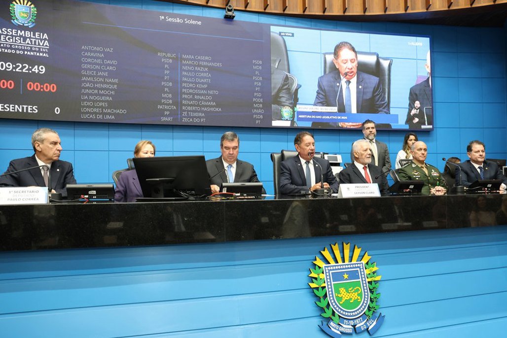 12ª Legislatura: Solenidade marca abertura dos trabalhos em 2026  