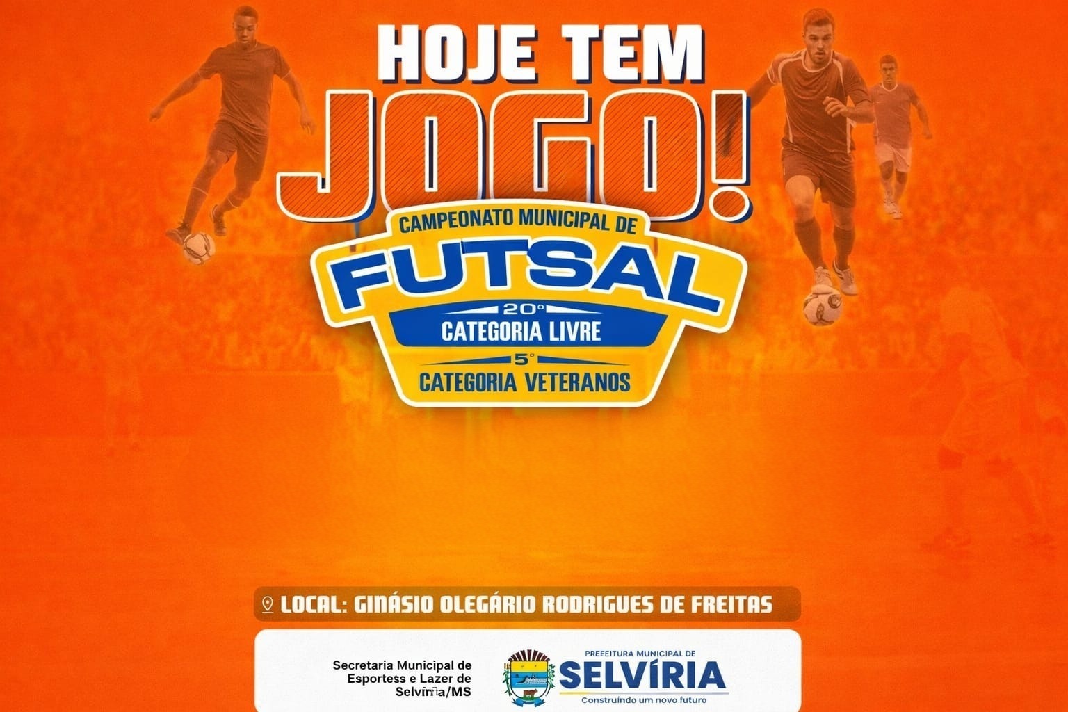 Hoje: Rodada define semifinalistas do Campeonato de Futsal de Selvíria