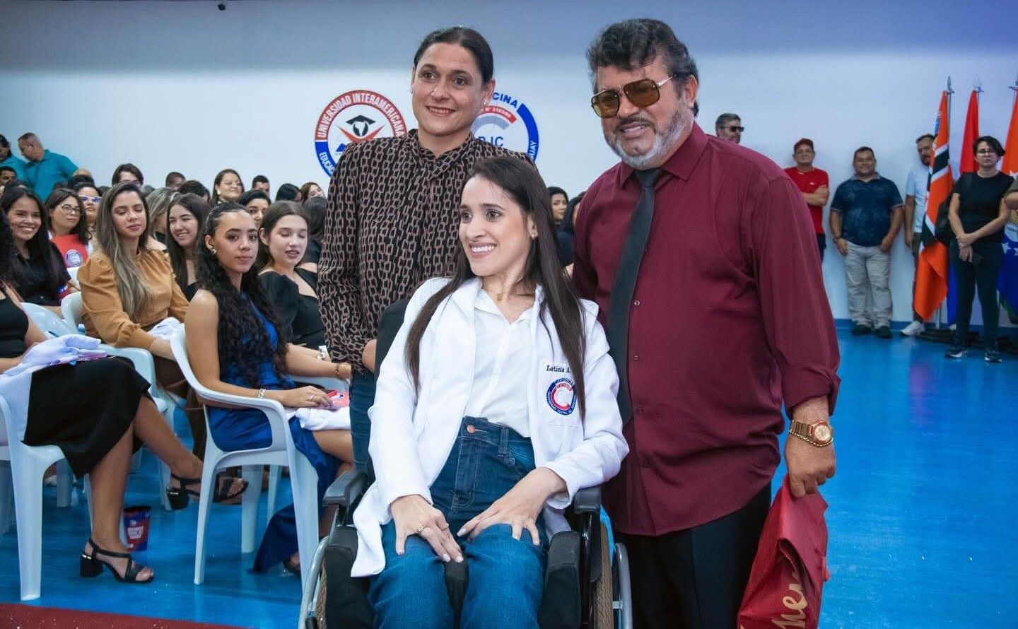 Paralisia cerebral não impediu formatura em  nutrição e agora cursar medicina na UCP-PJC