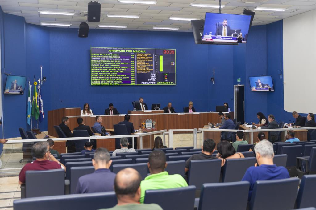 Vereadores realizam primeira sessão ordinária do ano