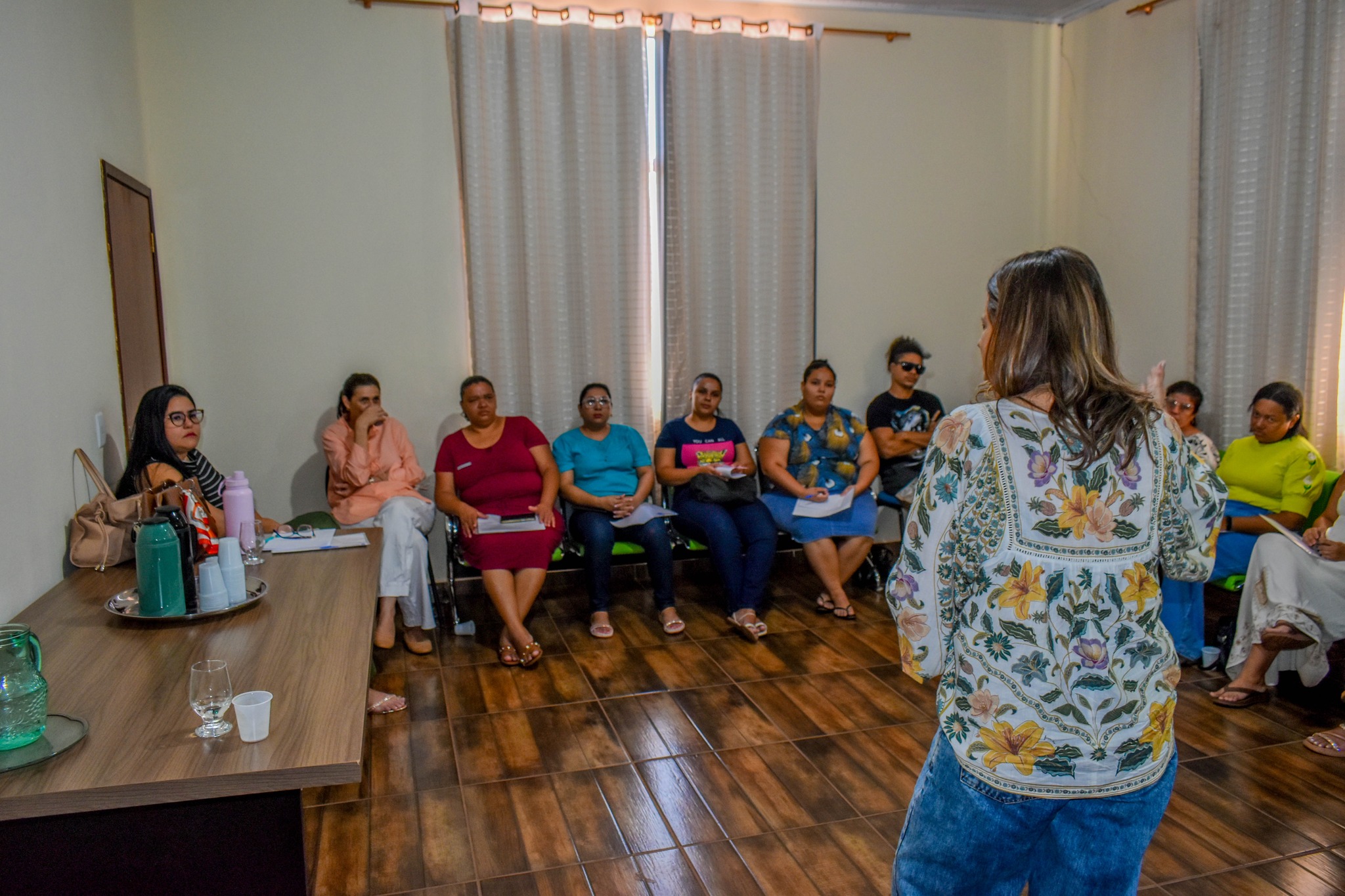 Equipe da Unidade de Acolhimento Menino Jesus participa de capacitação