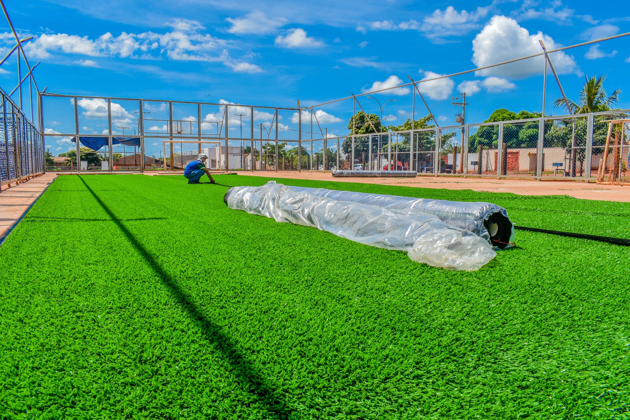 Prefeitura de Selvíria reforma Arena Poliesportiva