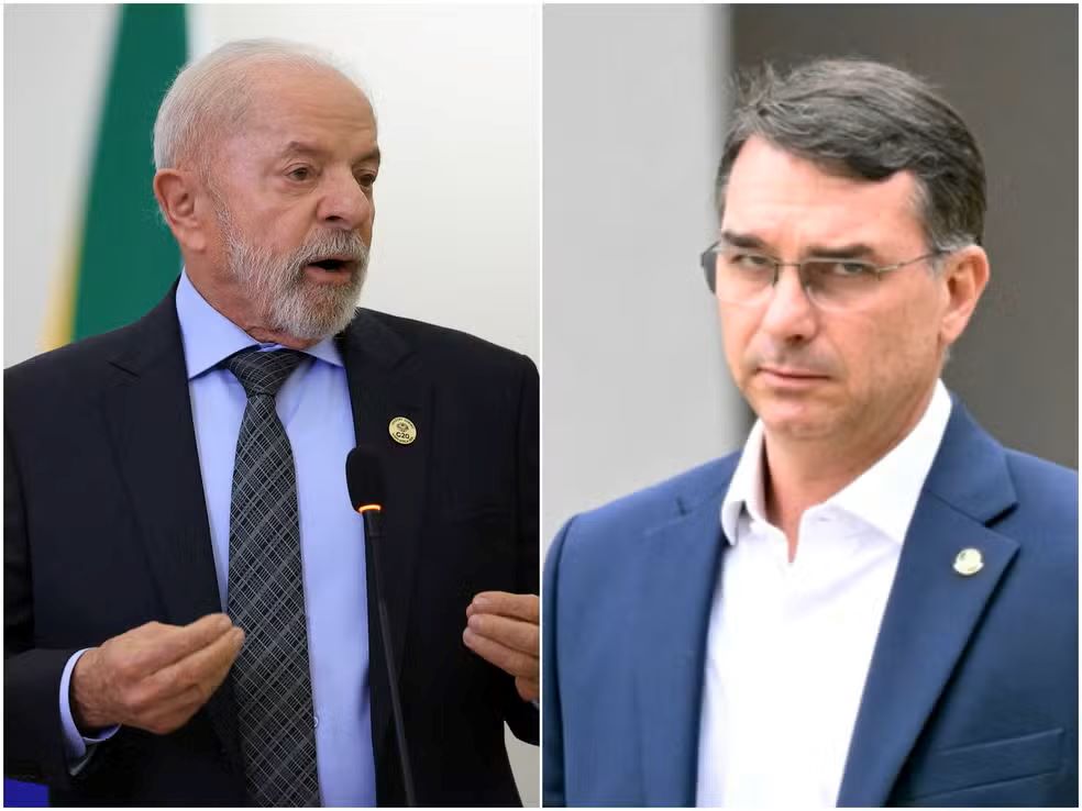 Datafolha: Lula tem 46% e Flávio Bolsonaro 43% das intenções de voto no 2º turno, diz pesquisa