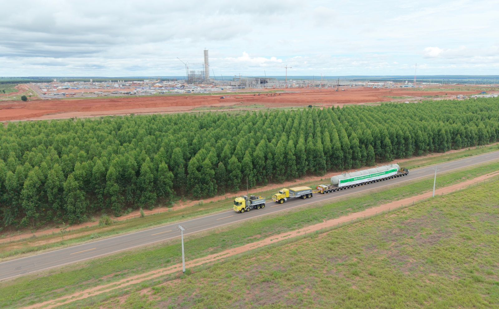 Logística de gigantes: Projeto Sucuriú recebe balão da caldeira