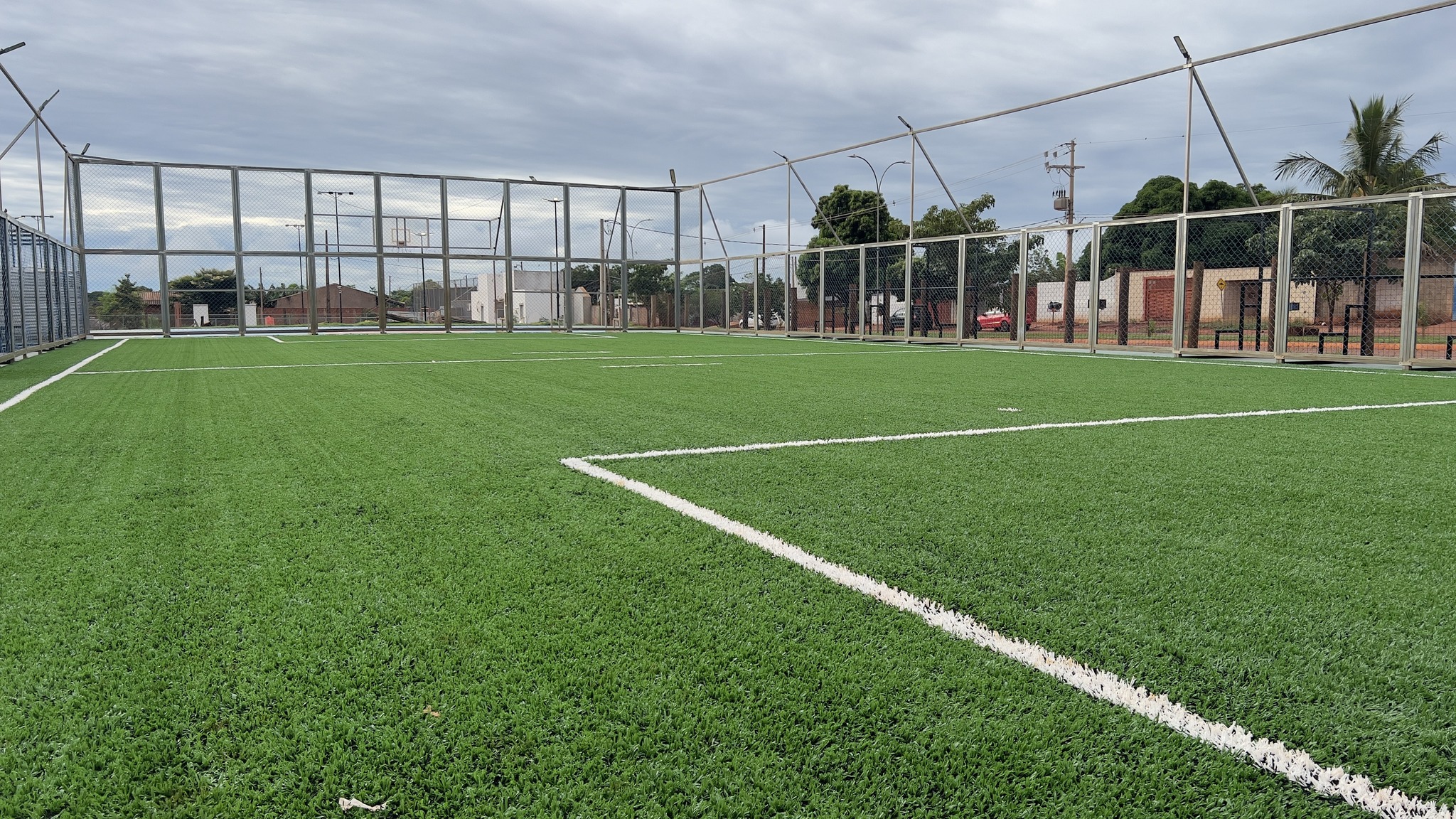 Arena Poliesportiva de Selvíria ganha novo piso