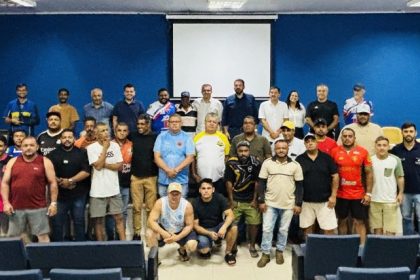 Formato do Campeonato Amador de Futebol é definido em reunião da SEJUVEL com autoridades e comunidade esportiva