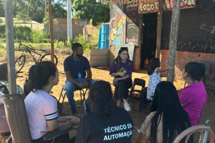 Servidores de CRAS de Três Lagoas participam de evento comunitário na Ocupação São João