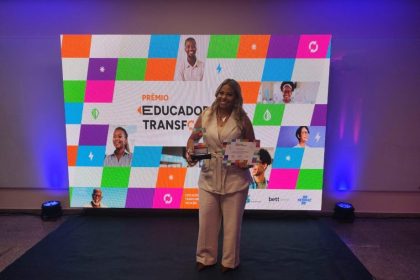 Profissional da Educação de Três Lagoas ganha 1º lugar no Prêmio Professor Transformador