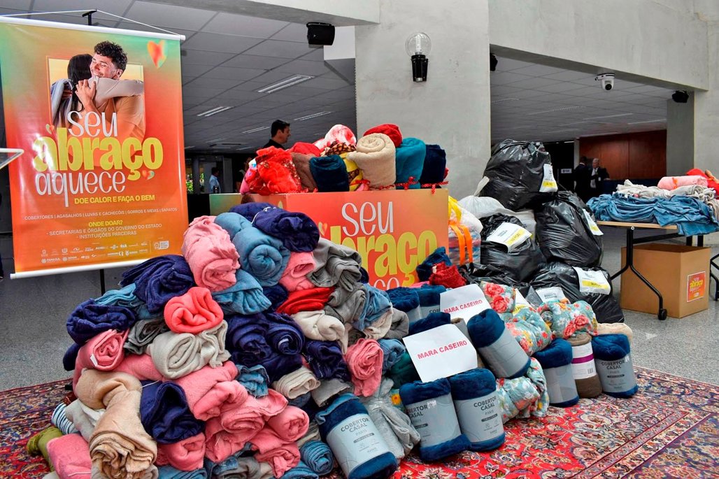 Seu Abraço Aquece: Campanha do agasalho de 2026 inicia arrecadações na ALEMS  
