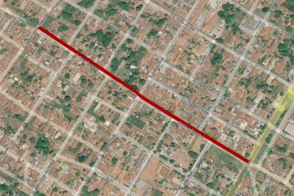 Trecho de via importante do Jd. Das Oliveiras está recebendo recapeamento