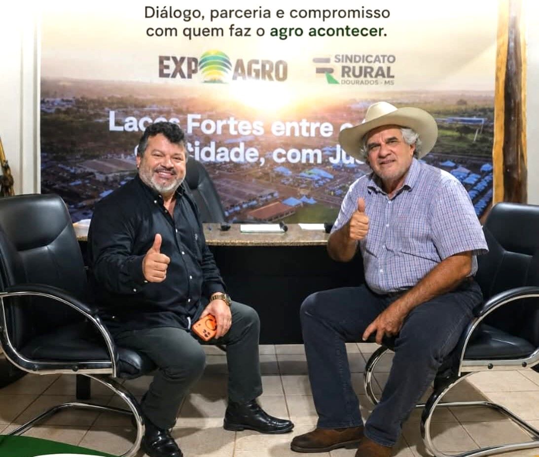 Carlos Bernardo visita Sindicato Rural  de Dourados e destaca a 60ª Expoagro 