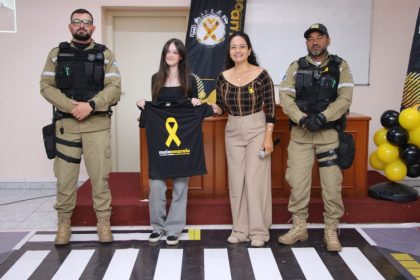 Maio Amarelo segue com ações de conscientização e palestra sobre segurança no trânsito em Três Lagoas