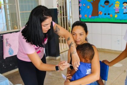 Saúde continua com cronograma da campanha “Aluno Imunizado” nas escolas e CEIs até o dia (18)